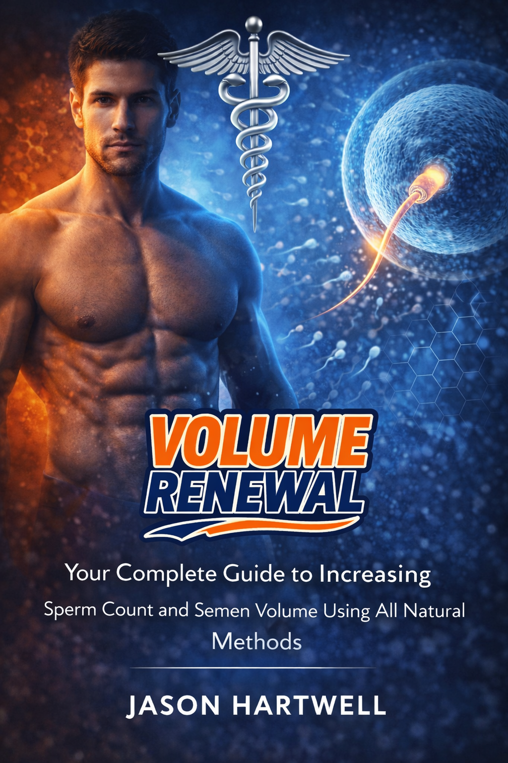 Volume Renewal natural sperm booster and volume enhancer digital guide showing proven methods to increase sperm volume and count